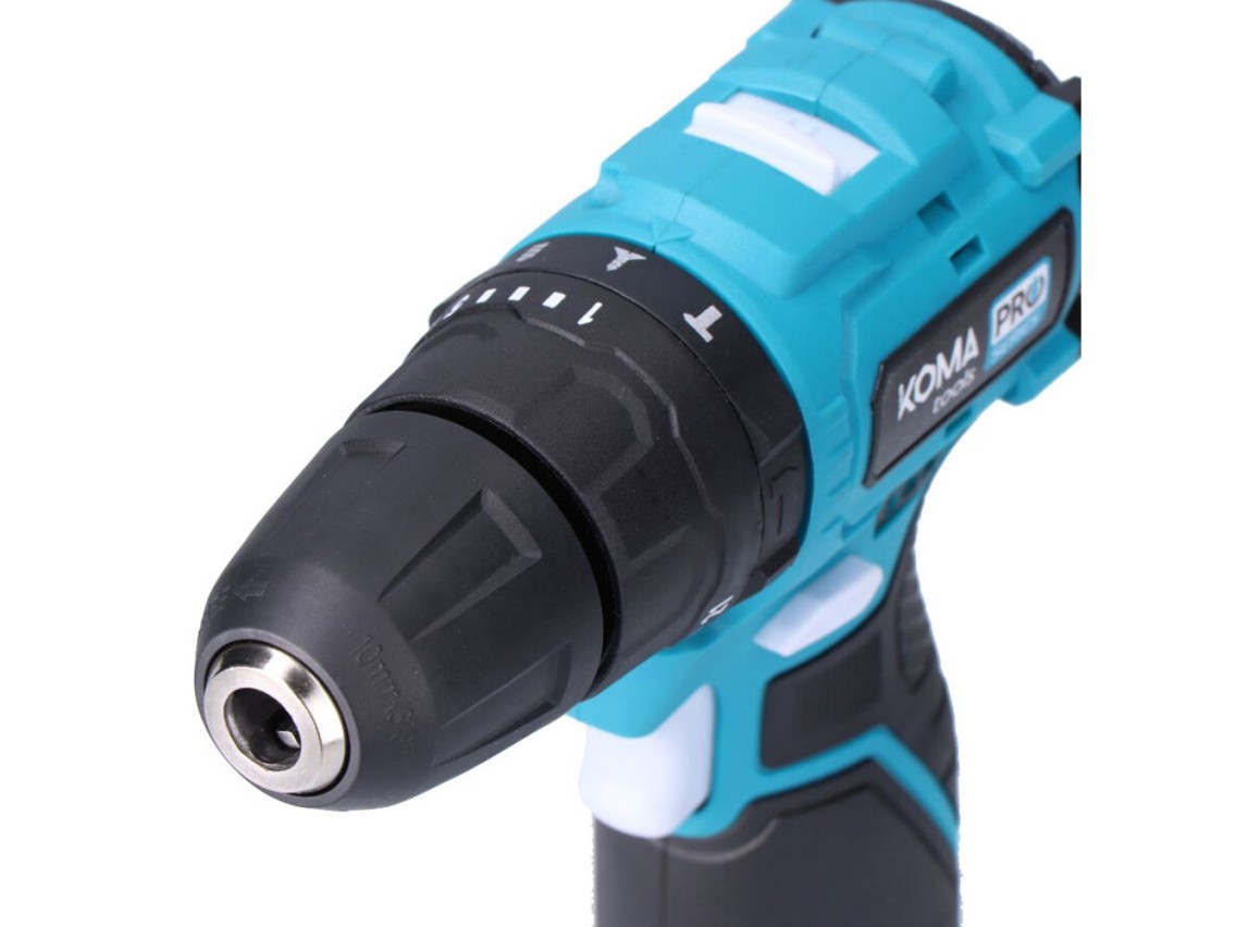 Kit de berbequim de impacto sem escovas de 12 v com acessórios, bateria e carregador