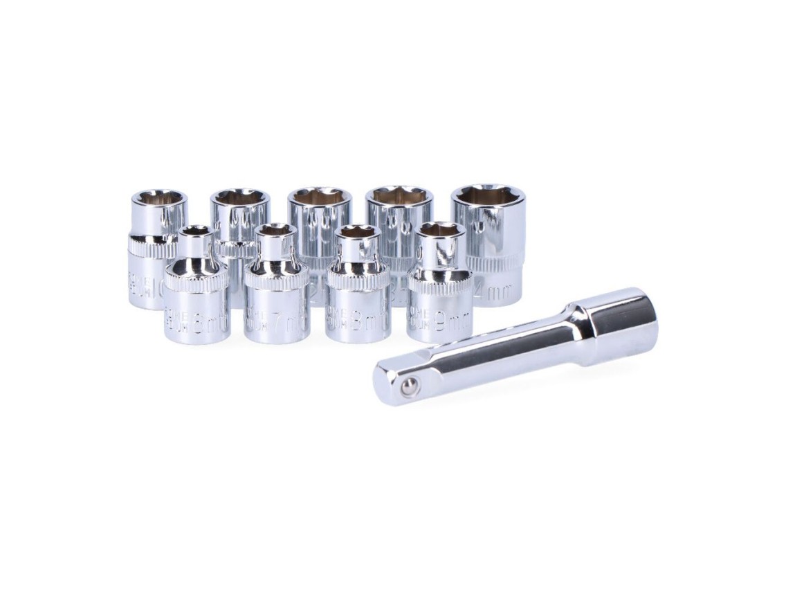 12v ratchet kit with accessories, battery and charger