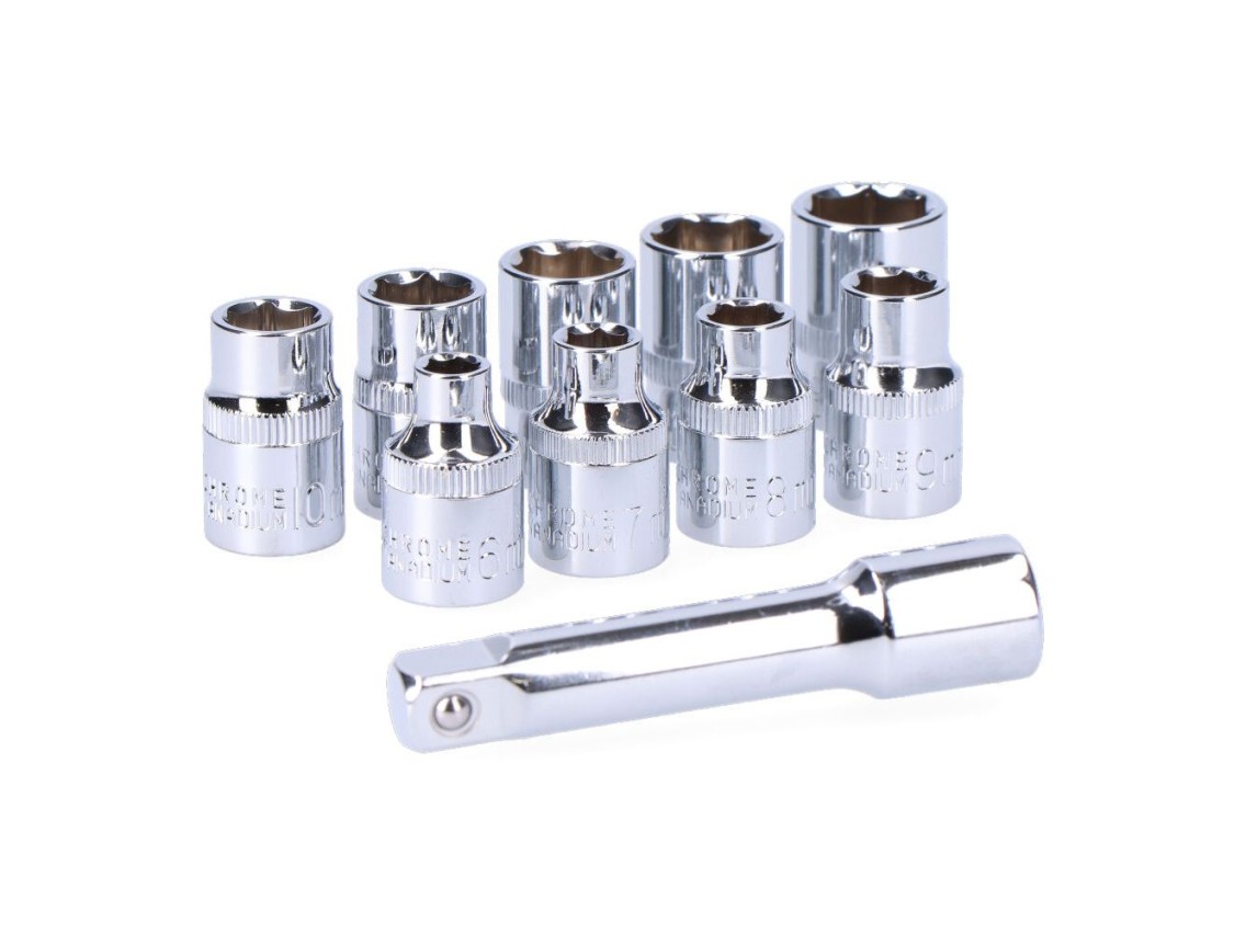 12v ratchet kit with accessories, battery and charger
