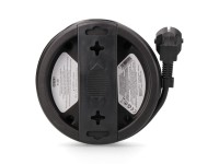 Cable reel with 4 schuko 2p+e sockets, with protection, 16 a 250 v, h05vv-f 3g1,5mm² cable of 5 m, b Cable reel with 4 schuko 2p+e sockets, with protection, 16 a 250 v, h05vv-f 3g1,5mm² cable of 5 m, b