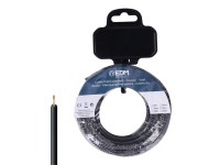 Carrete cablecillo h07z1-k 6,00 mm� negro, 5 m