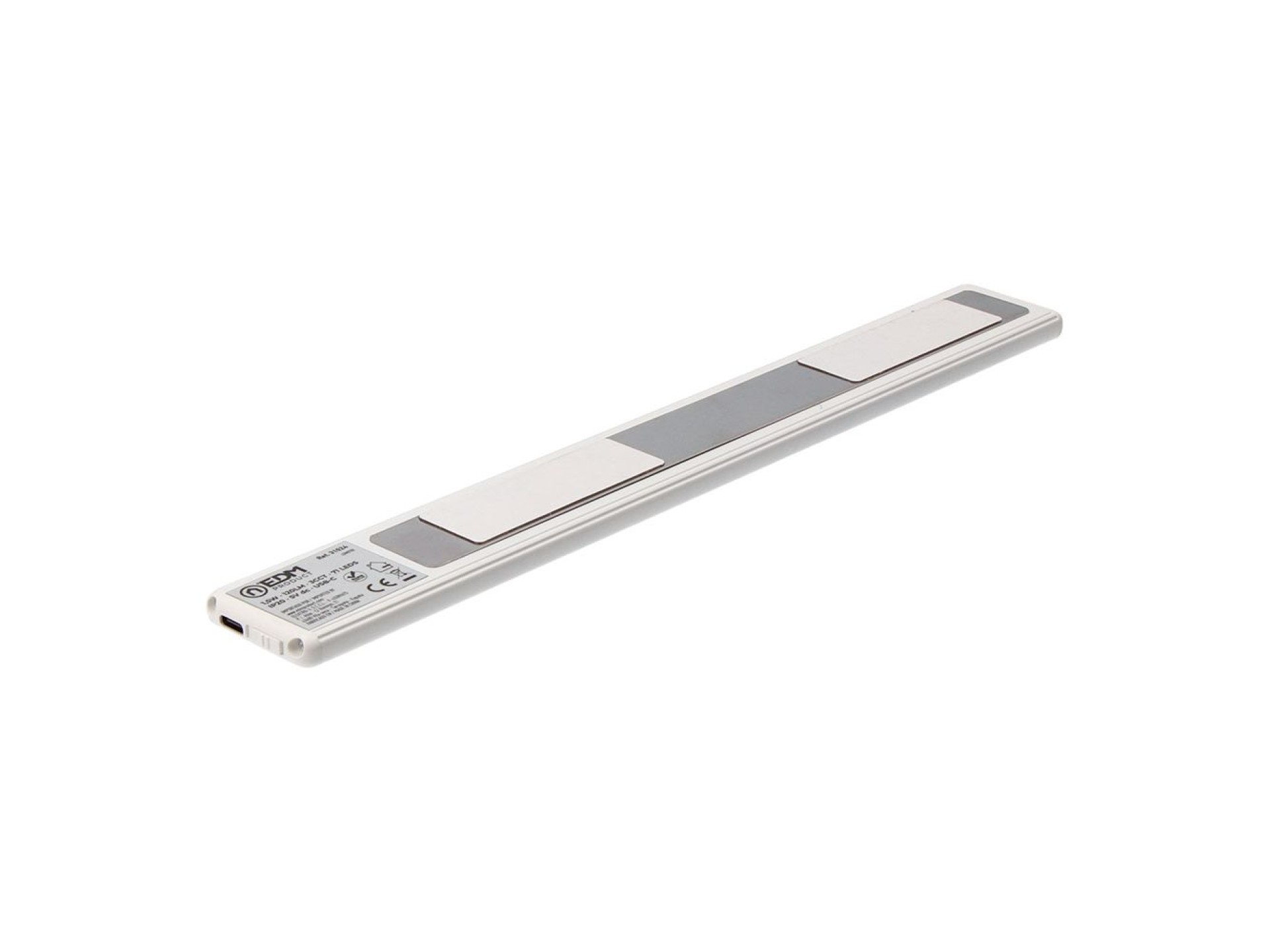 Dimmable and rechargeable led strip with sensor, magnetic, 1.5 w, 3cct, 1500 mah, 14 x 40 x 306 mm