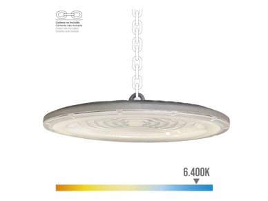 L�mpada de teto led 200 w 6400 k 20.000 lm �33 x 4,5 cm