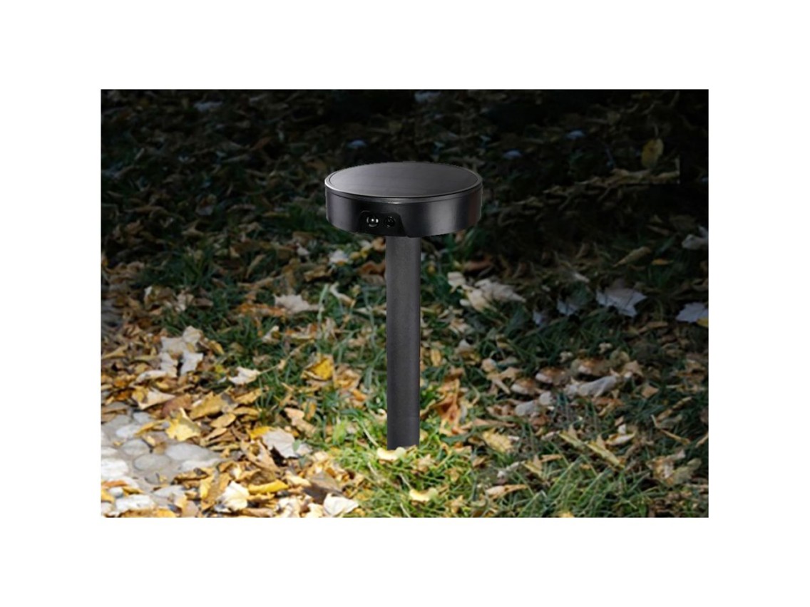 Wall light - solar stake 4w 500 lm edm