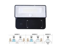 Luz solar de parede 12w 1.600lm 6.500k. edm