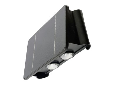 Led solar wall light 200lm 4w 3,000k
