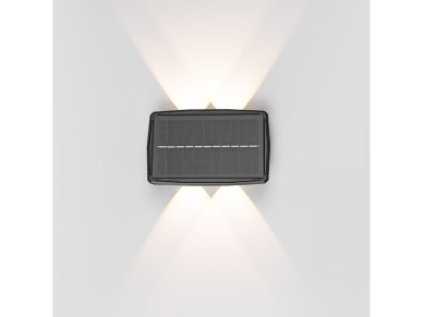 Led solar wall light 200lm 4w 3,000k