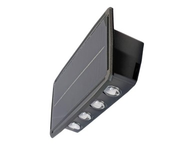 Led solar wall light 400lm 8w 3,000k