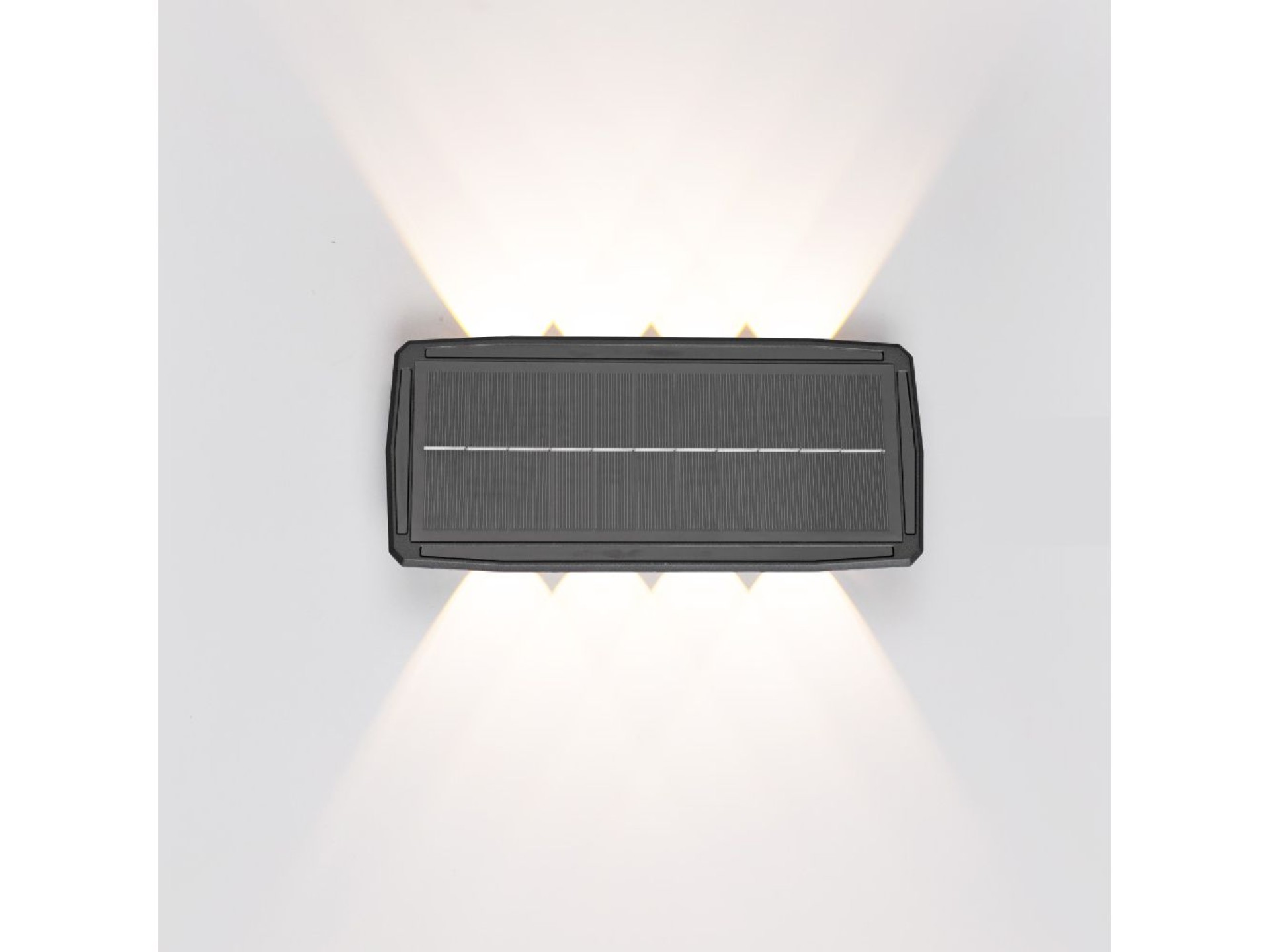 Luz de parede solar led 400lm 8w 3.000k