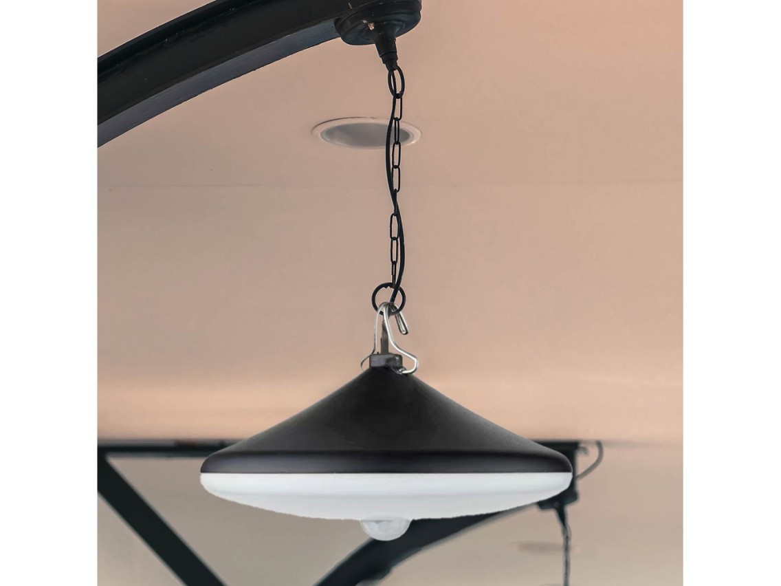 Led solar hanging lamp