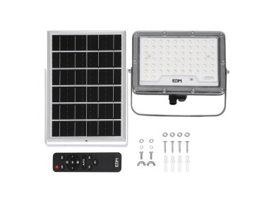 Slim solar projector focus 50w 600lm 6,500k