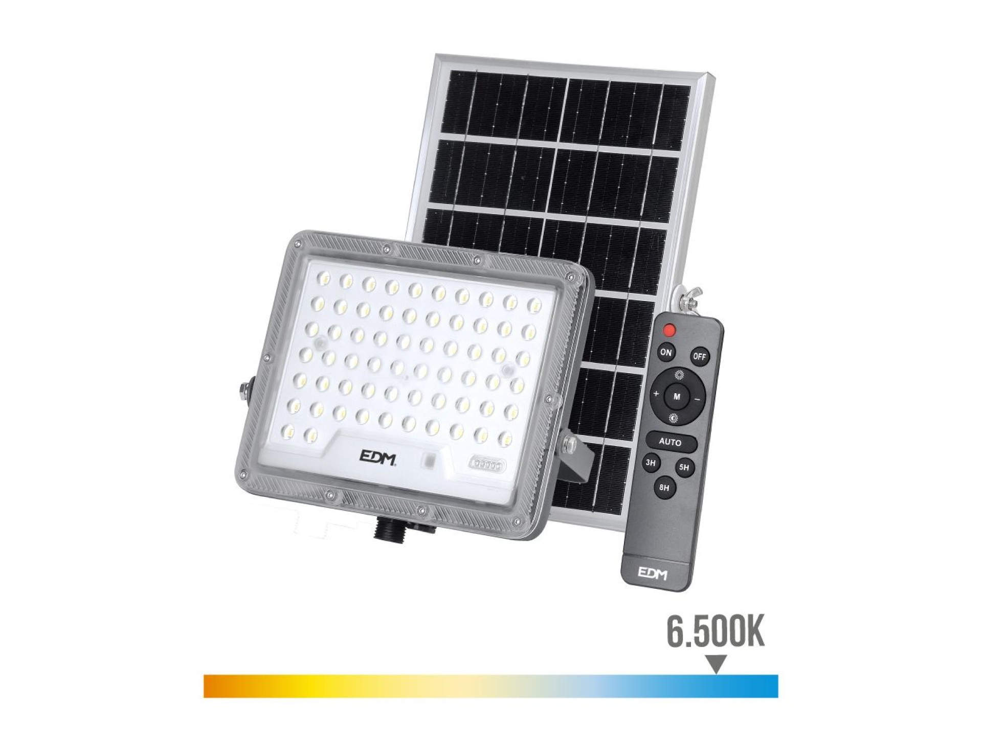 Slim solar projector focus 100w 1,200lm 6,500k.