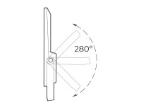 Foco proyector solar slim 200w 1.800lm 6.500k Foco proyector solar slim 200w 1.800lm 6.500k
