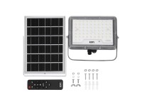Foco proyector solar slim 300w 2.500lm 6.500k Foco proyector solar slim 300w 2.500lm 6.500k