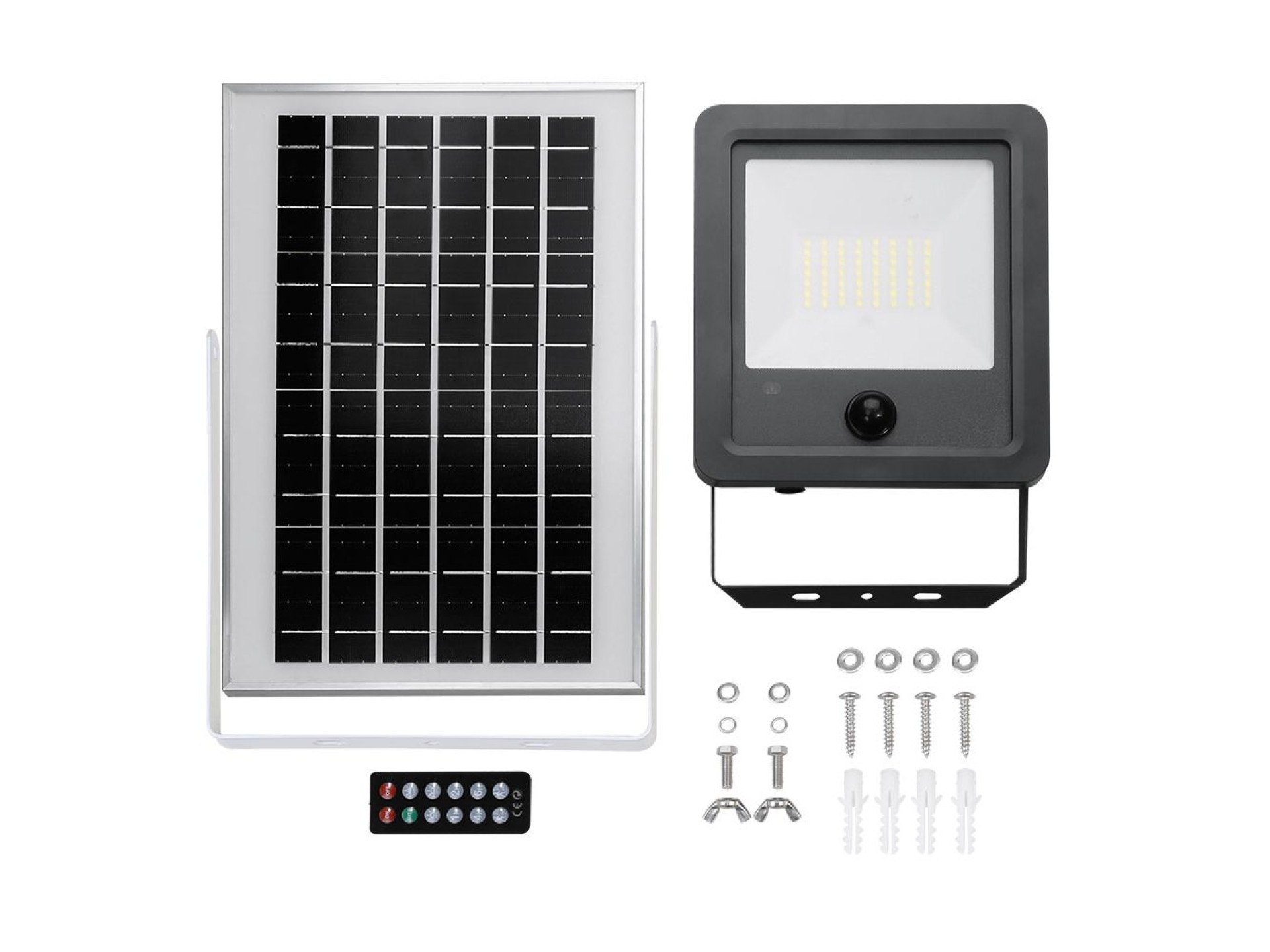 Solar projector focus with sensor 100w 1,200lm 6,500k edm