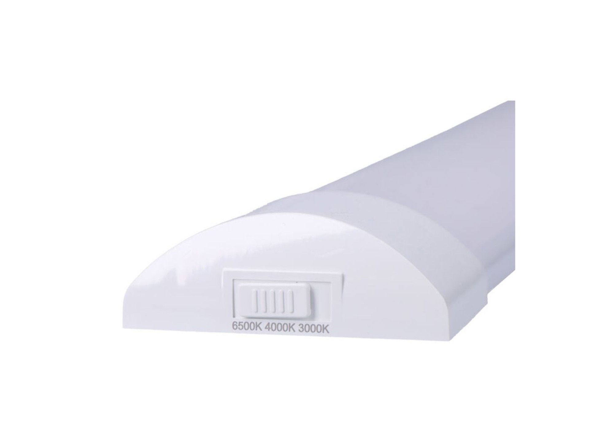 Regleta led 20 w temperatura de luz variable 6500 k / 4000 k / 3000 k, 3cct, 2045 lm, 60 x 2,6 x 7,4