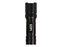 Linterna led t�ctica black grip 150 lm con zoom 3 x aaa (incluidas) aluminio