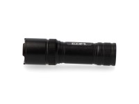 Black grip tactical led flashlight, aluminum, with zoom, 3 x aaa (included) 150 lm Black grip tactical led flashlight, aluminum, with zoom, 3 x aaa (included) 150 lm