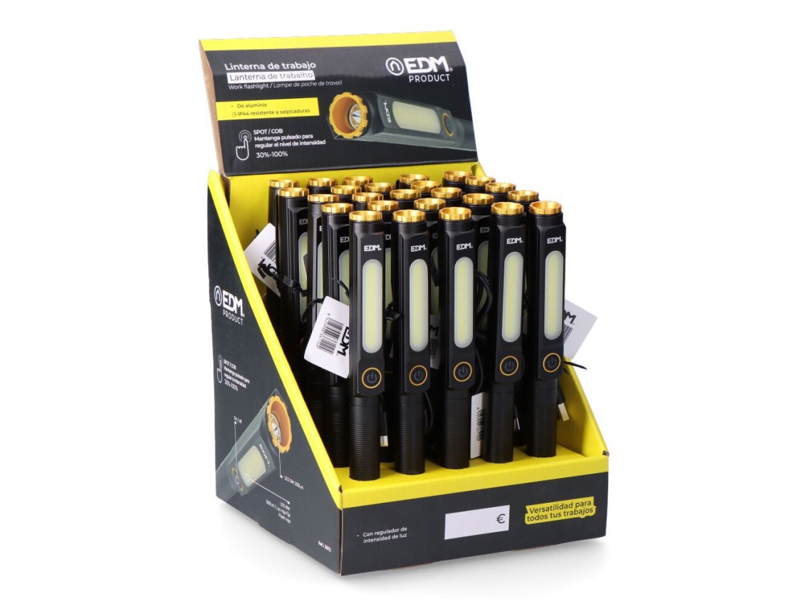 Linterna de trabajo spot 5 w / cob 8w