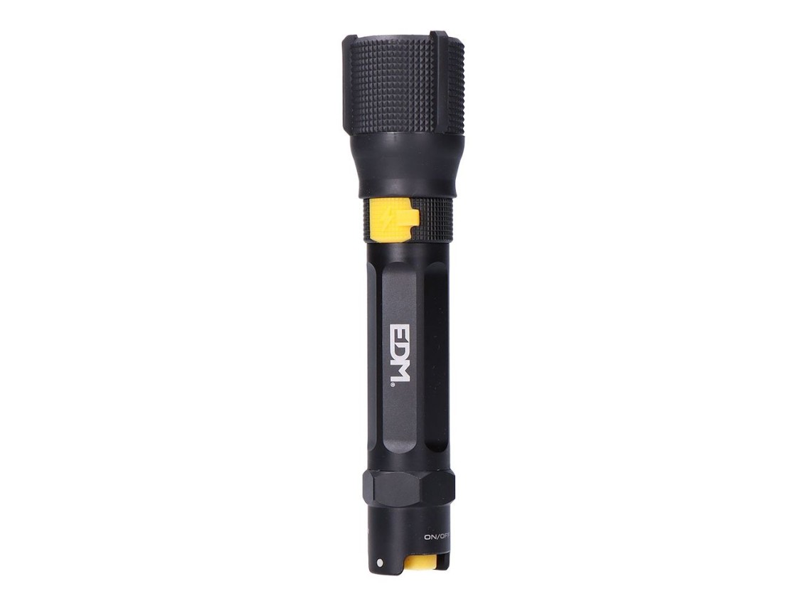 Linterna led táctica wolf x2 recargable 1500 lm / 450 lm ip67 ø4,0 x 17,8 cm