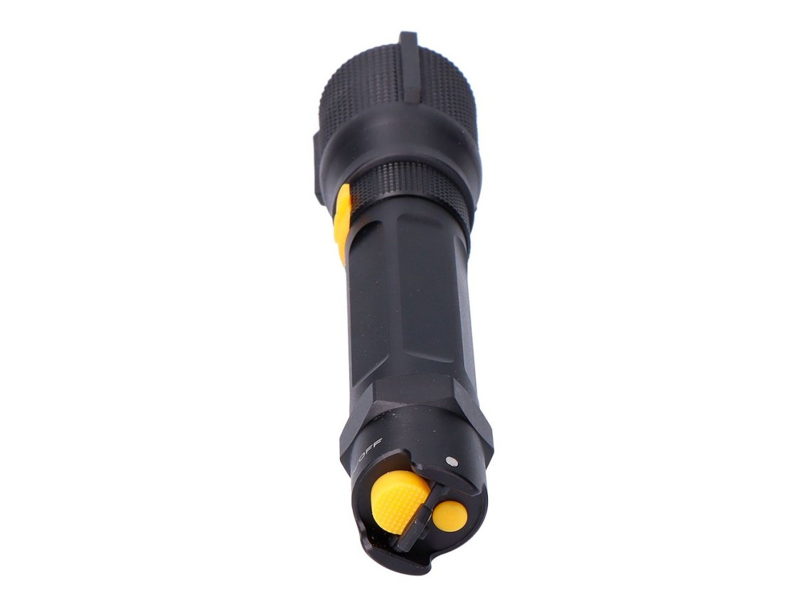 Linterna led táctica wolf x2 recargable 1500 lm / 450 lm ip67 ø4,0 x 17,8 cm