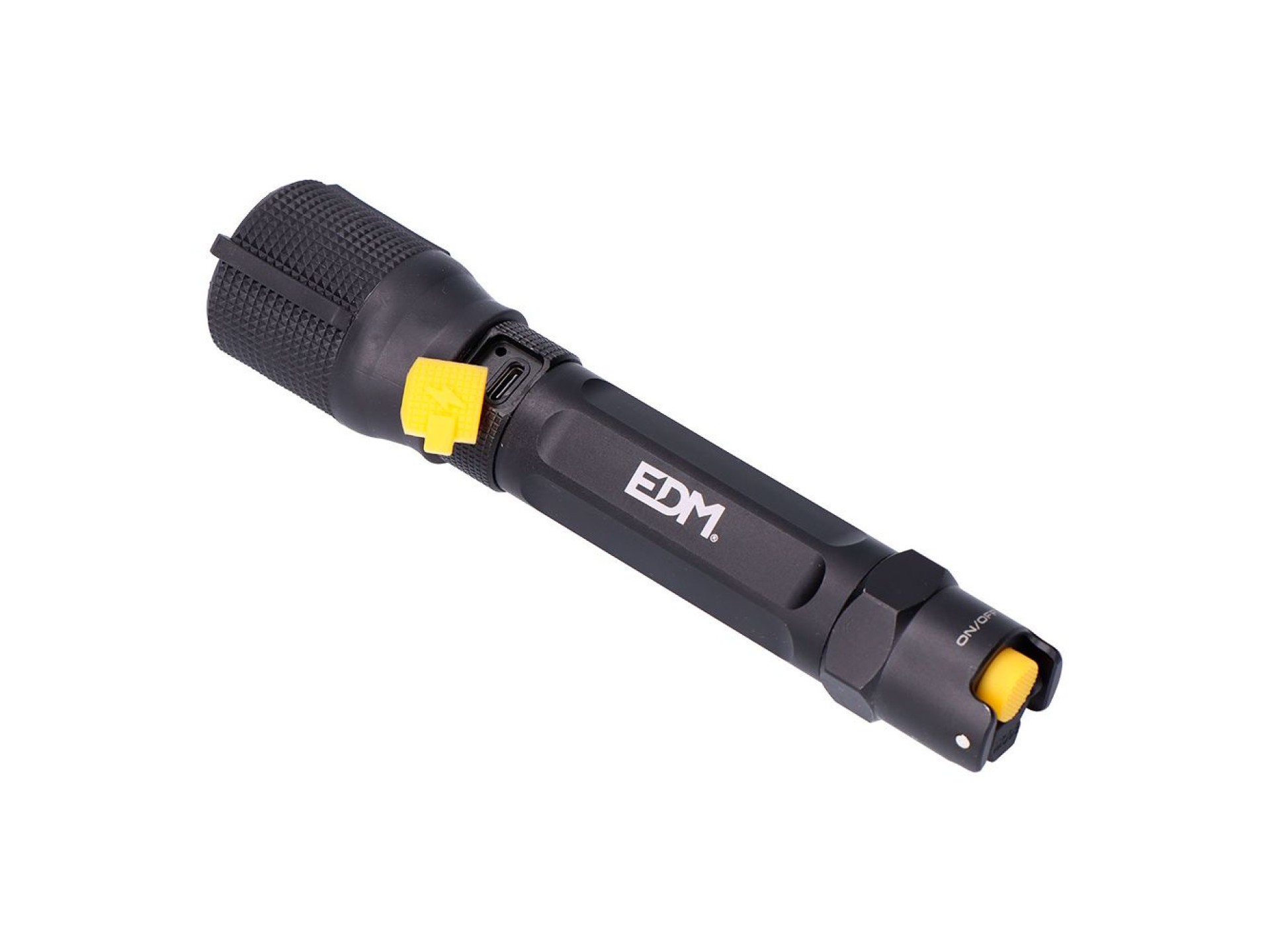 Linterna led táctica wolf x2 recargable 1500 lm / 450 lm ip67 ø4,0 x 17,8 cm