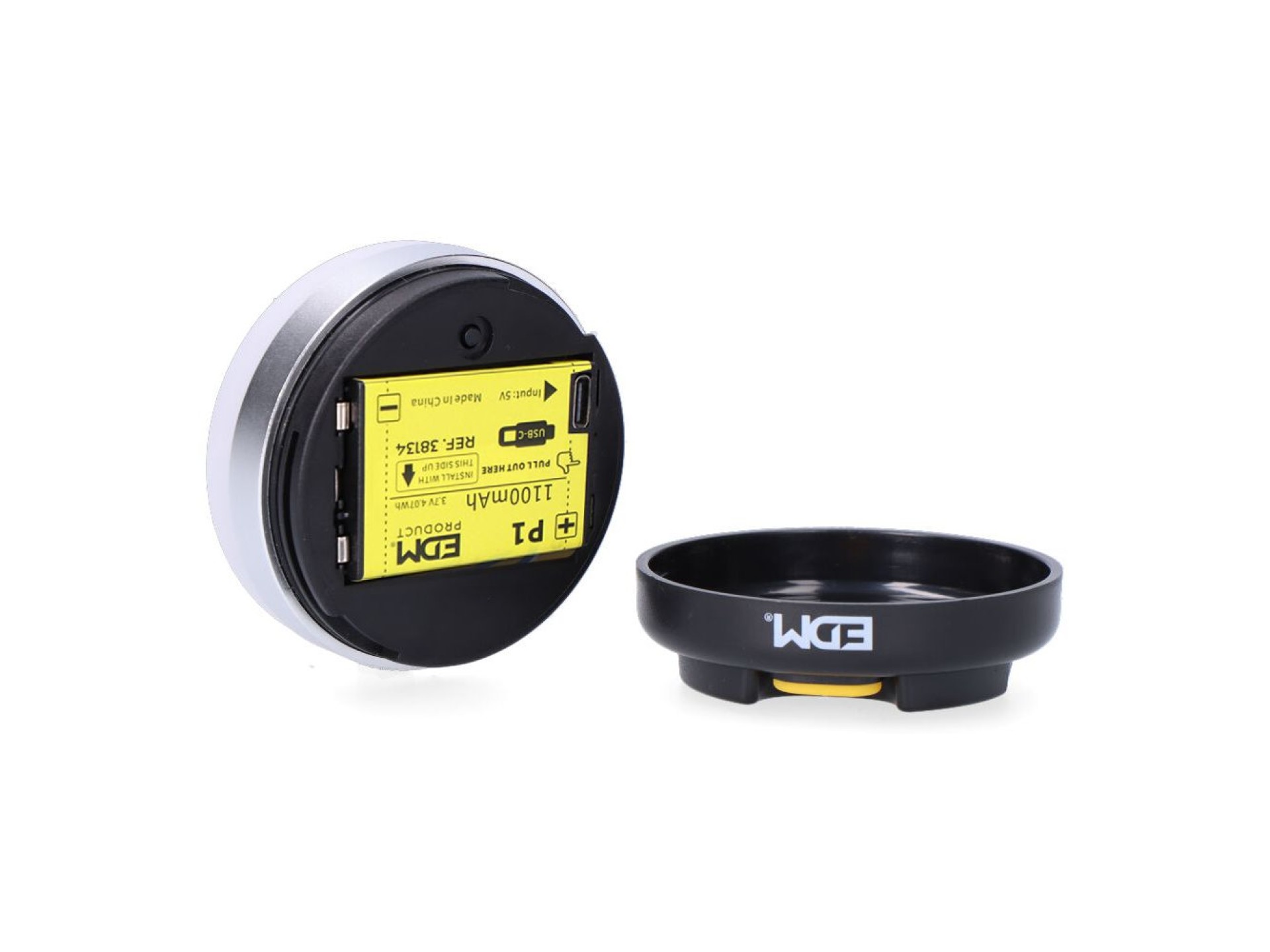 Linterna imantada led 260 lm 3cct 6500 / 7000 / 2900 k ip44 3 w bateria recargable 1100 mah ø 66 x 4
