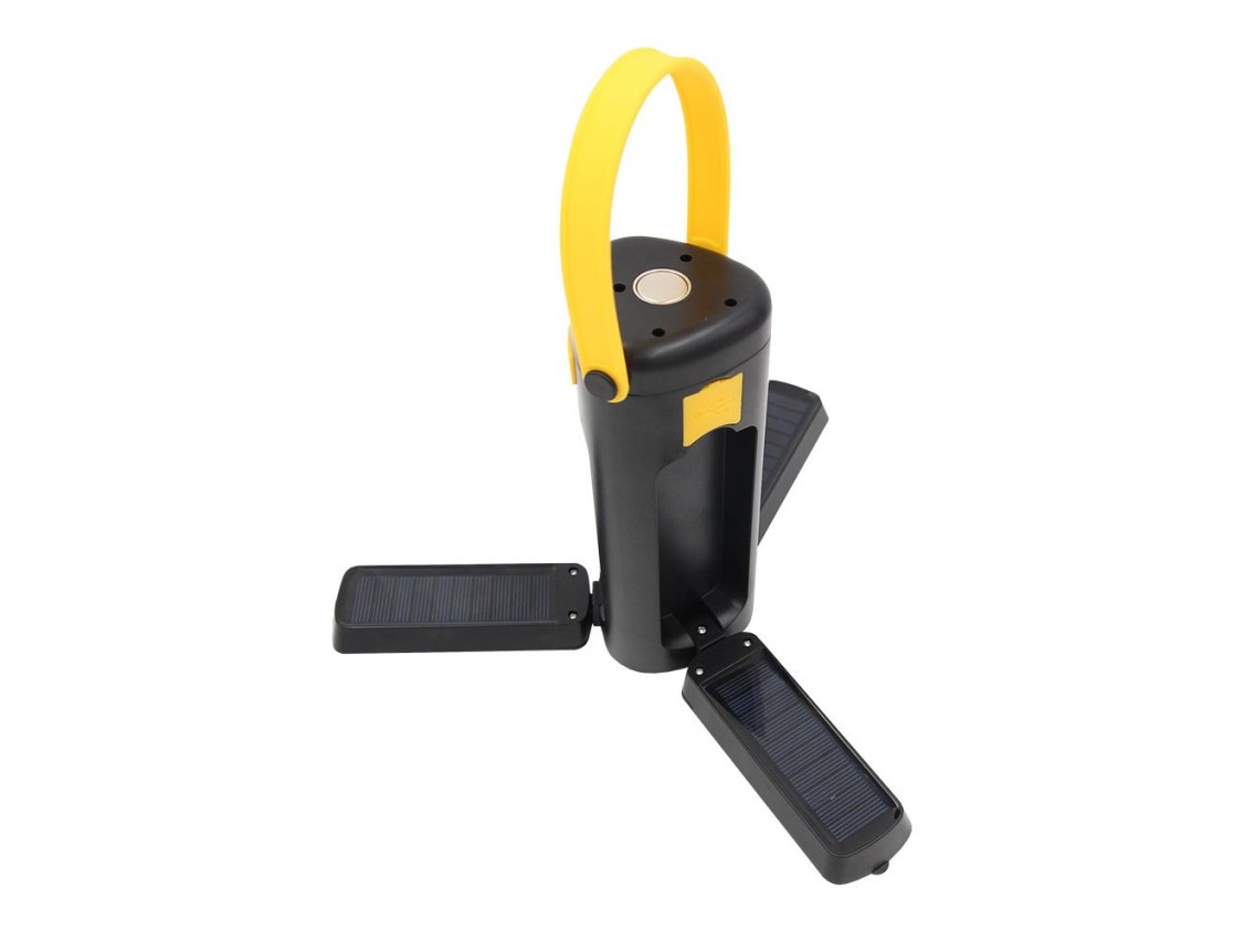 Linterna solar plegable recargable usb
