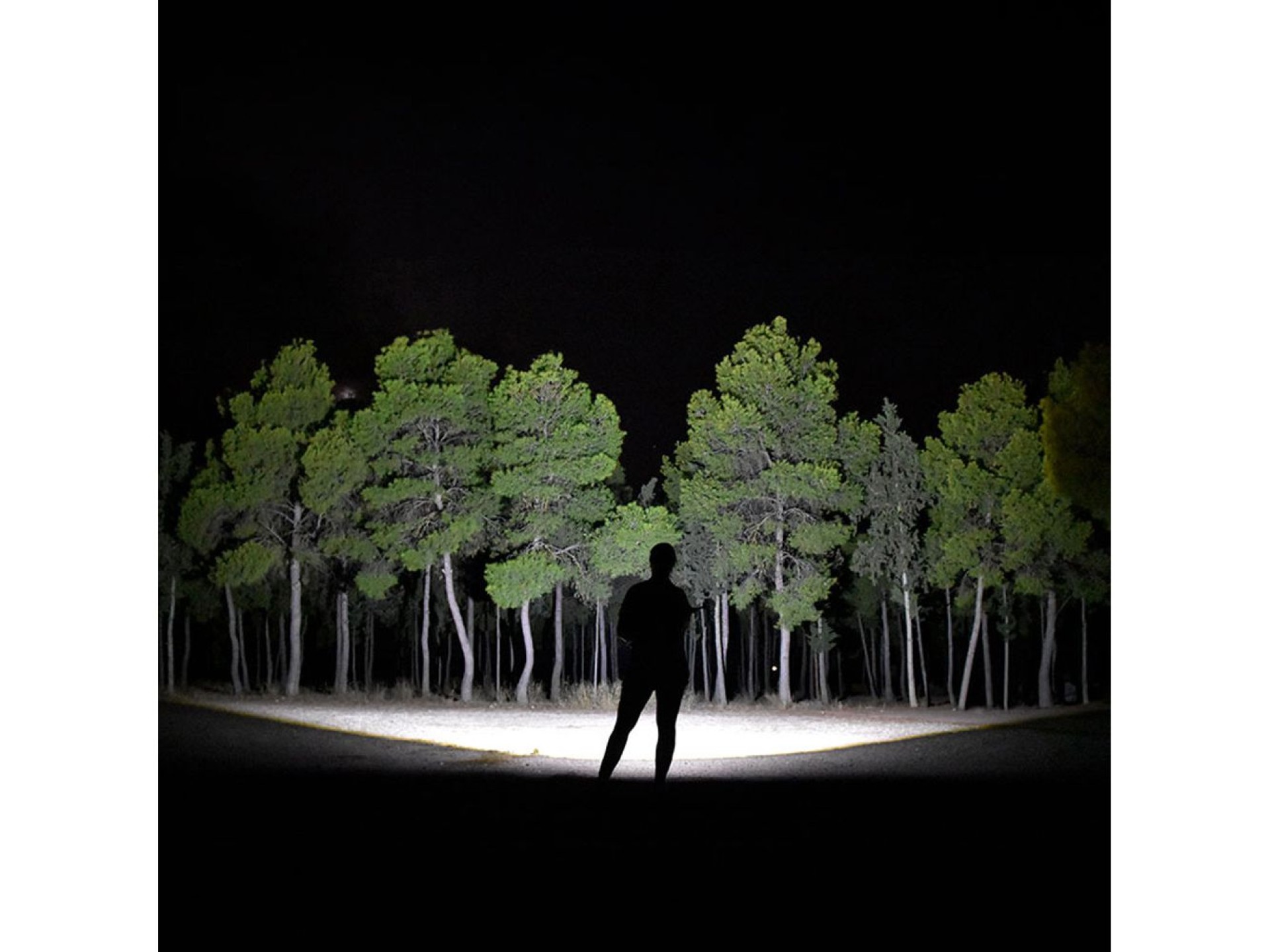 Long range led flashlight 18,000 lm