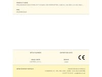 Extension lead with 6 2 p+e schuko sockets, with switch, 2 usb a + c, 16 a 250 v, cable h05vv-f, 3g1