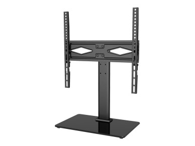 Black tabletop tv stand 26 - 55' 30 kg