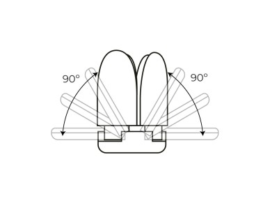 Multidirectional led bulb, e27 socket, 30 w power, cold light