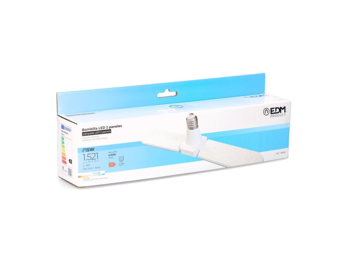 Bombilla led e27 15w 1521lm 6.500k luz fr�a
