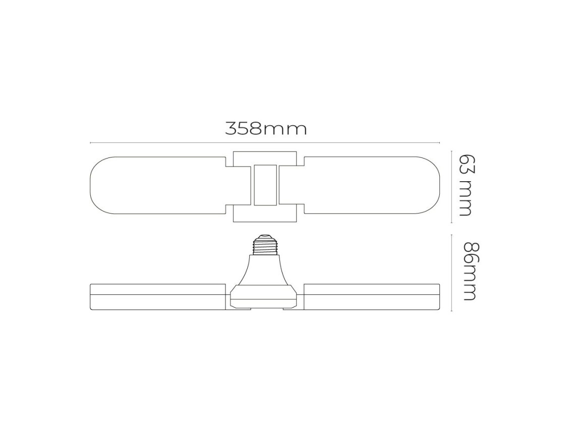 Bombilla led e27 15w 1521lm 6.500k luz fr�a