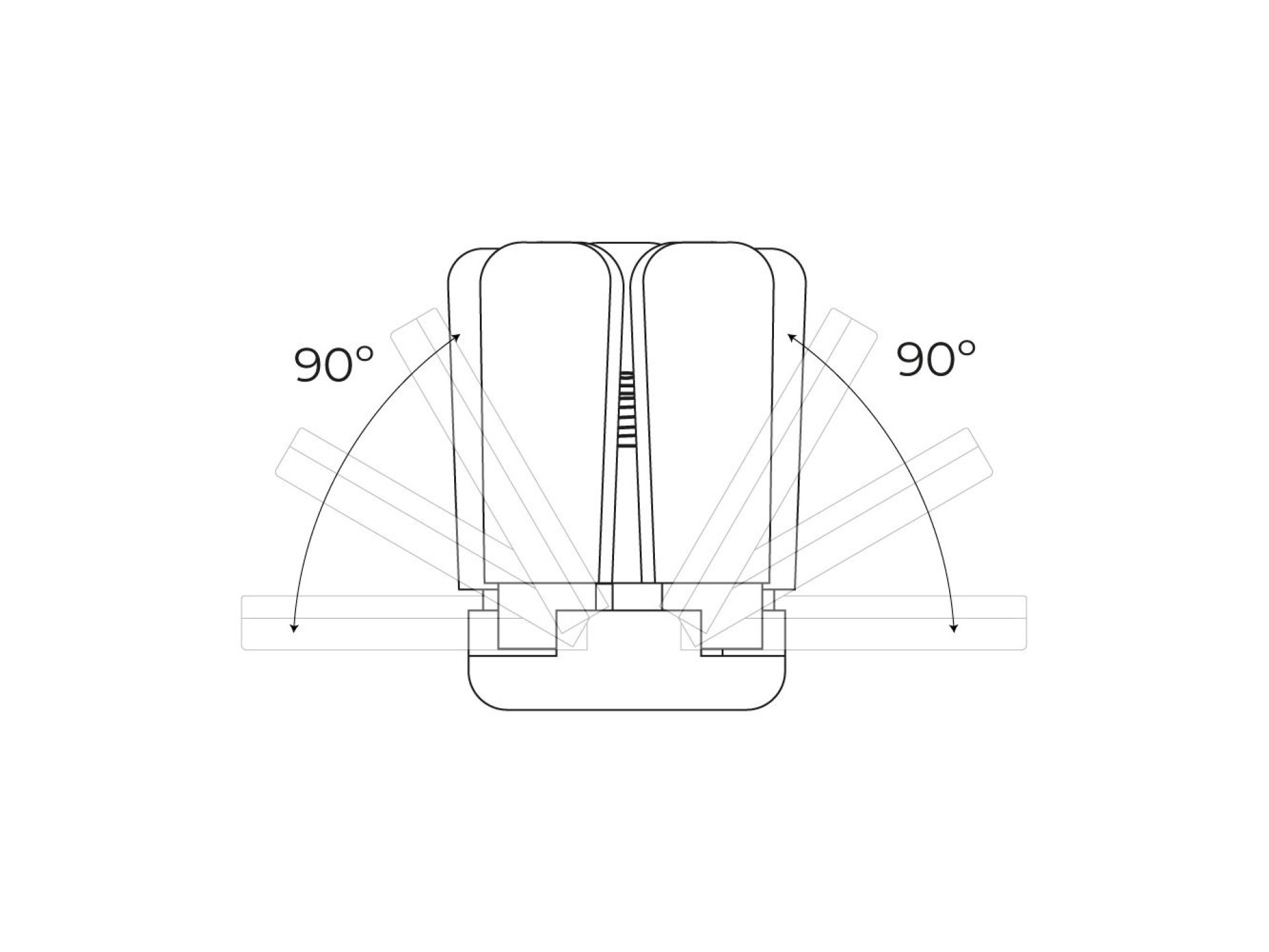 Bombilla led multidireccional, casquillo e27, potencia 45 w 4265 lm, luz fría