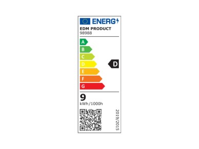 Lâmpada lineal led 118mm r7s 9w 1250lm 4.000k luz dia ø1,6x11,8cm edm Lâmpada lineal led 118mm r7s 9w 1250lm 4.000k luz dia ø1,6x11,8cm edm