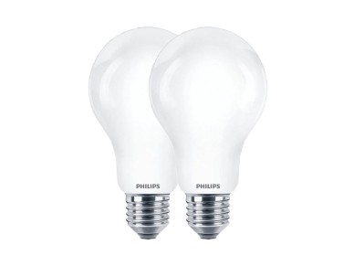 Standard led bulb e27 9 w 1055 lm 2700 k warm light, 2 units Standard led bulb e27 9 w 1055 lm 2700 k warm light, 2 units