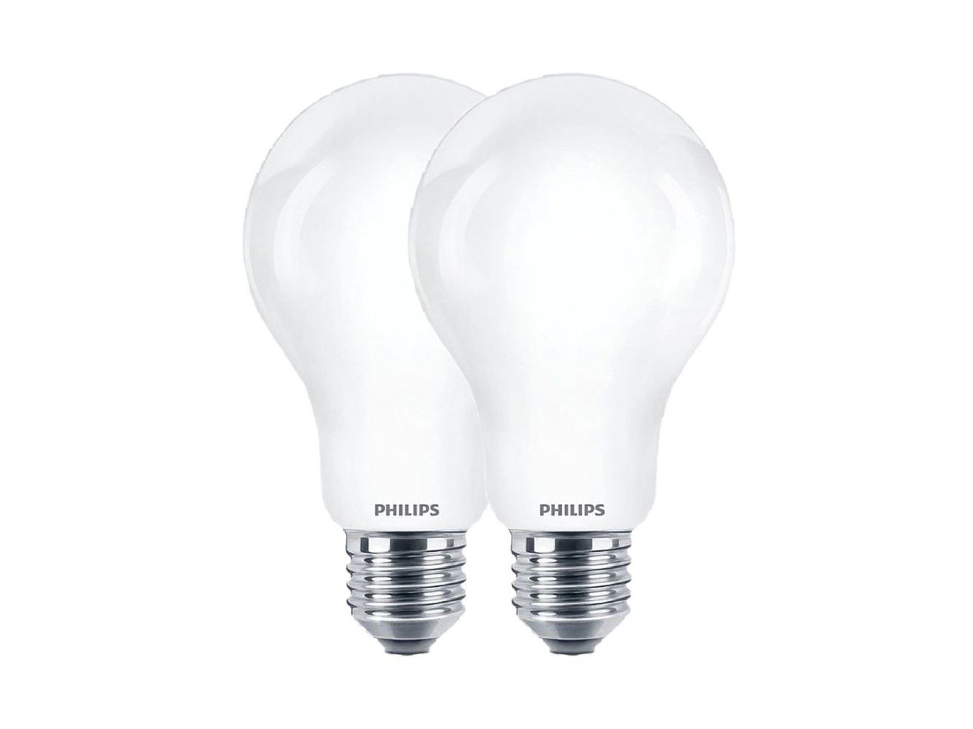 Standard led bulb e27 9 w 1055 lm 2700 k warm light, 2 units
