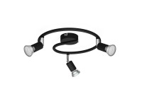 Limbali gu10 3-element spotlight (bulb not included) black � 29.3 x 13 cm