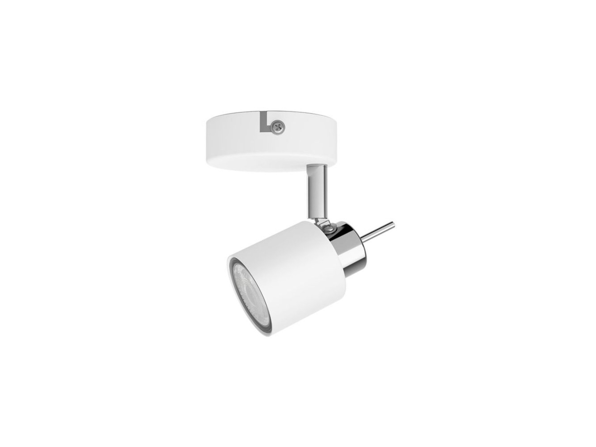 Meranti gu10 1-element spotlight (bulb not included) white 8 x 15.5 x 8 cm