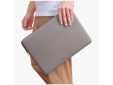 Uniq Cyprus Ridge Edition Laptop Sleeve for 14" laptops, water-resistant neoprene - gray