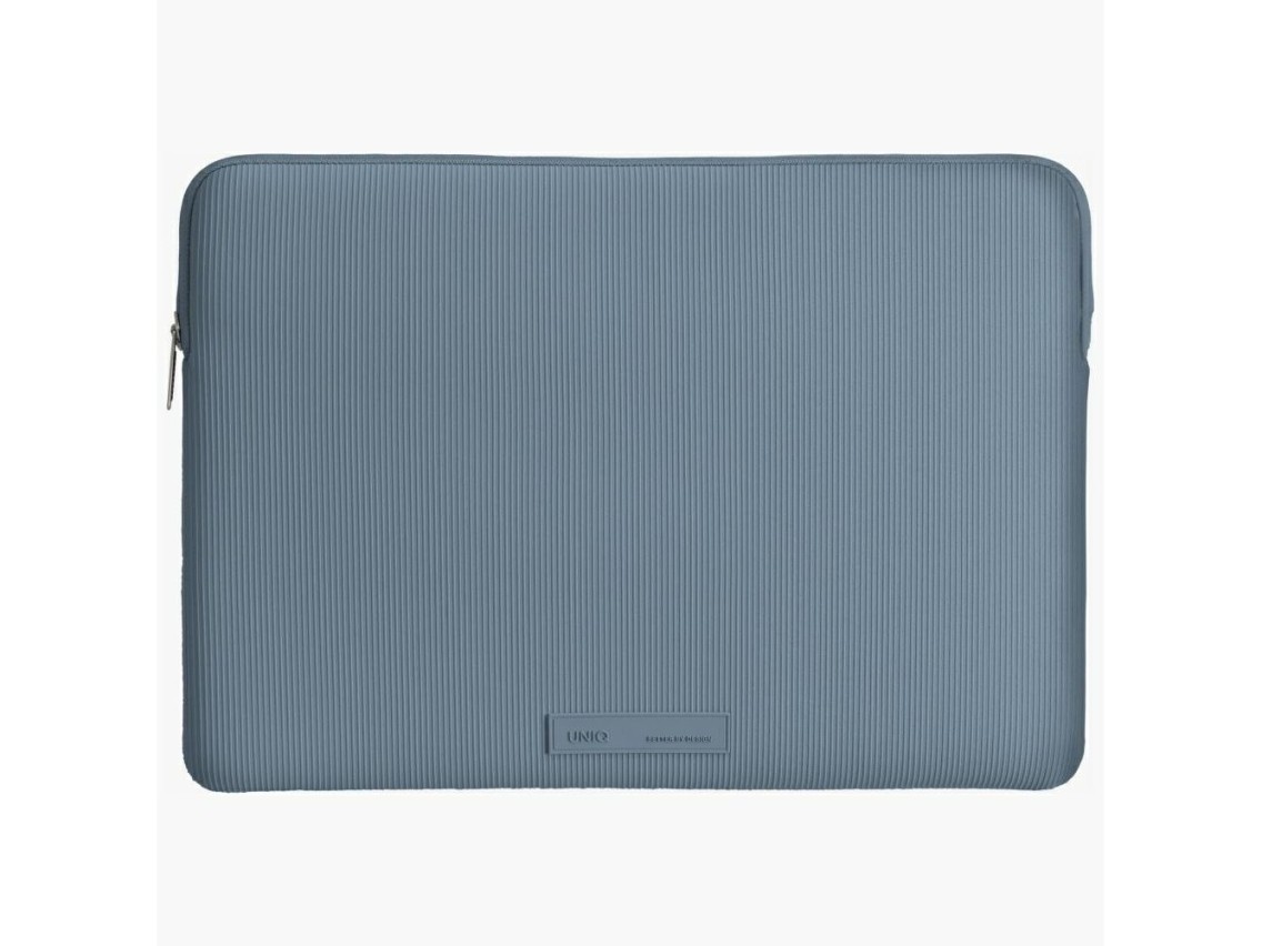 Uniq Cyprus Ridge Edition Laptop Sleeve bag for a 14" water-resistant neoprene laptop - blue