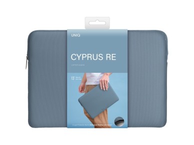Uniq Cyprus Ridge Edition Laptop Sleeve bag for a 14" water-resistant neoprene laptop - blue Uniq Cyprus Ridge Edition Laptop Sleeve bag for a 14" water-resistant neoprene laptop - blue