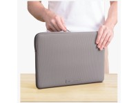 Capa para laptop Uniq Cyprus Ridge Edition para laptops de 16", neoprene resistente � �gua - cinza