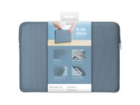 Uniq Cyprus Ridge Edition Laptop Sleeve bag for a 16" water-resistant neoprene laptop - blue