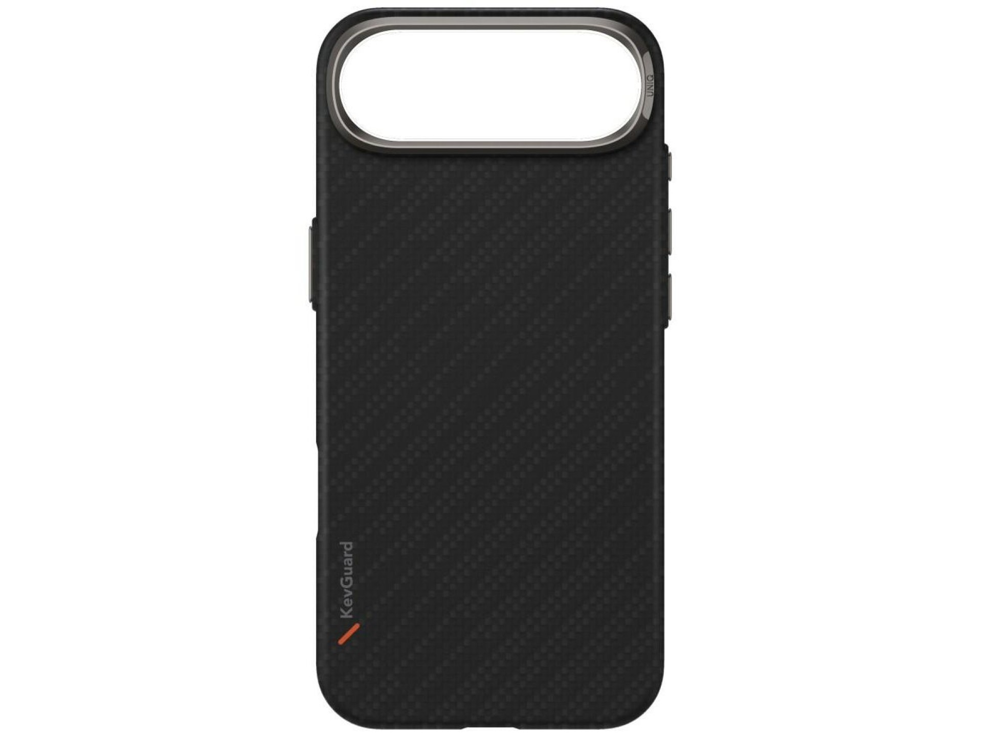 Capa de carregamento Uniq Keva EDGE Magclick para iPhone Air - Preta