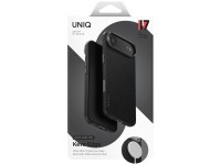 Capa de carregamento Uniq Keva EDGE Magclick para iPhone Air - Preta Capa de carregamento Uniq Keva EDGE Magclick para iPhone Air - Preta
