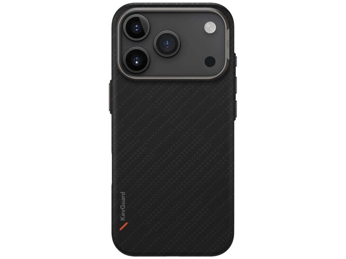 Funda de carga Uniq Keva EDGE Magclick para iPhone 17 Pro - Negra