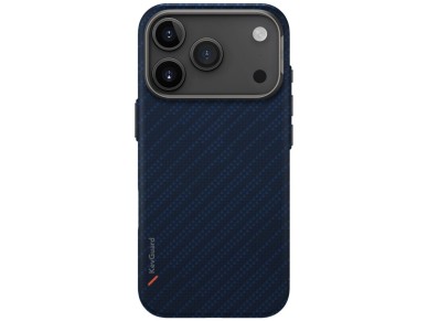 Uniq Keva EDGE Magclick Charging Case for iPhone 17 Pro - Blue Uniq Keva EDGE Magclick Charging Case for iPhone 17 Pro - Blue