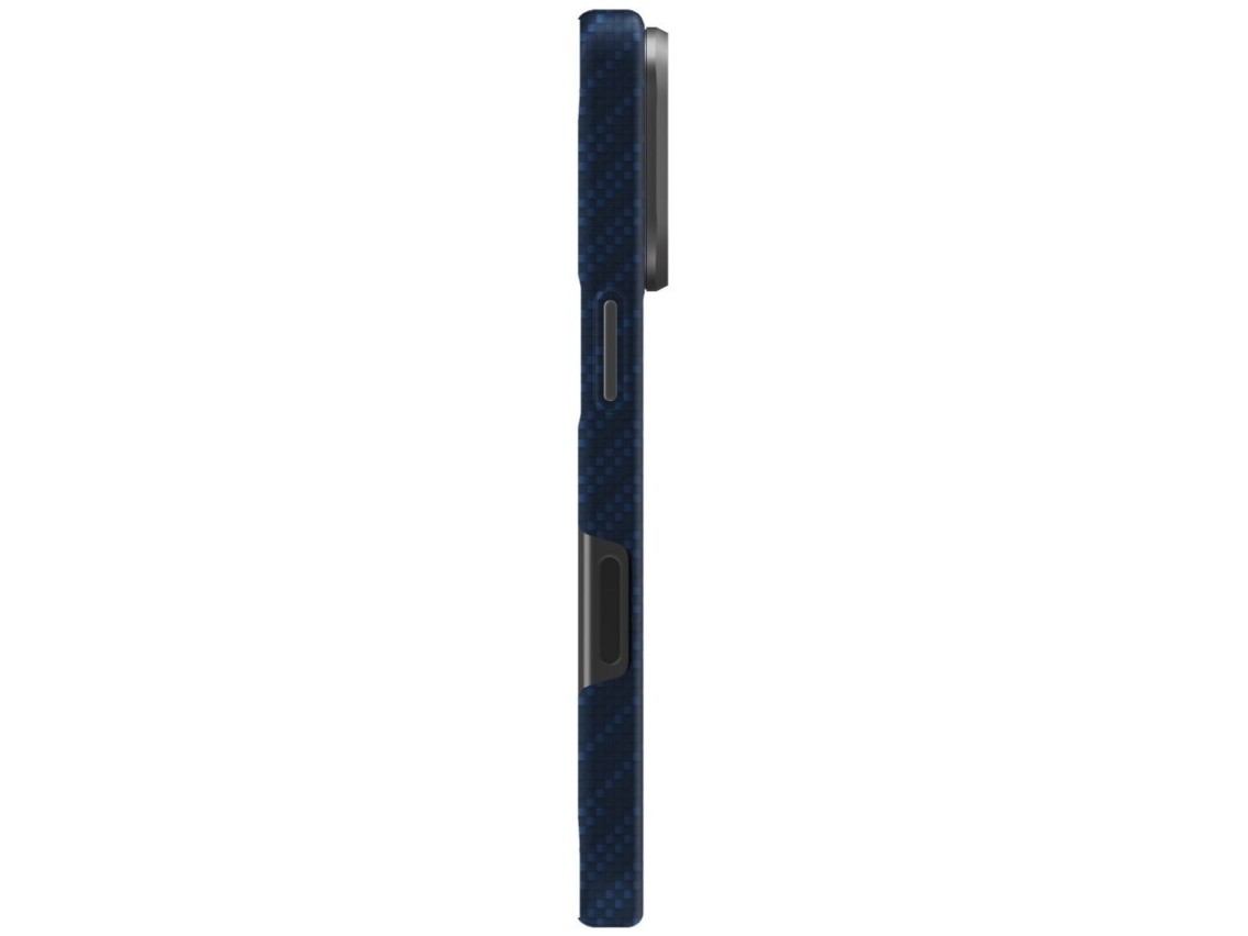 Funda de carga Uniq Keva EDGE Magclick para iPhone 17 Pro - Azul